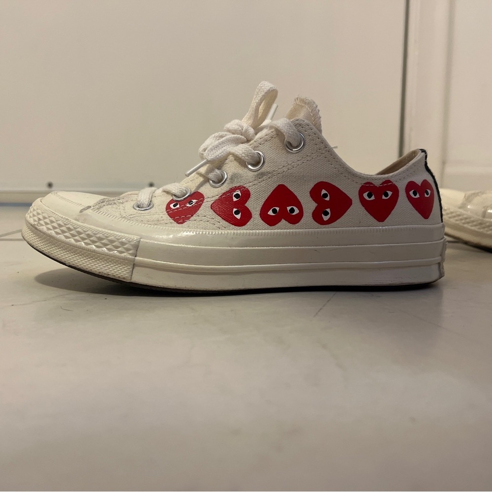 Come De Garcon X Converse Women’s Low Top Sneakers, Size 6